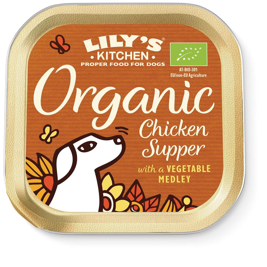 Organic Chicken Supper for Dogs 150g