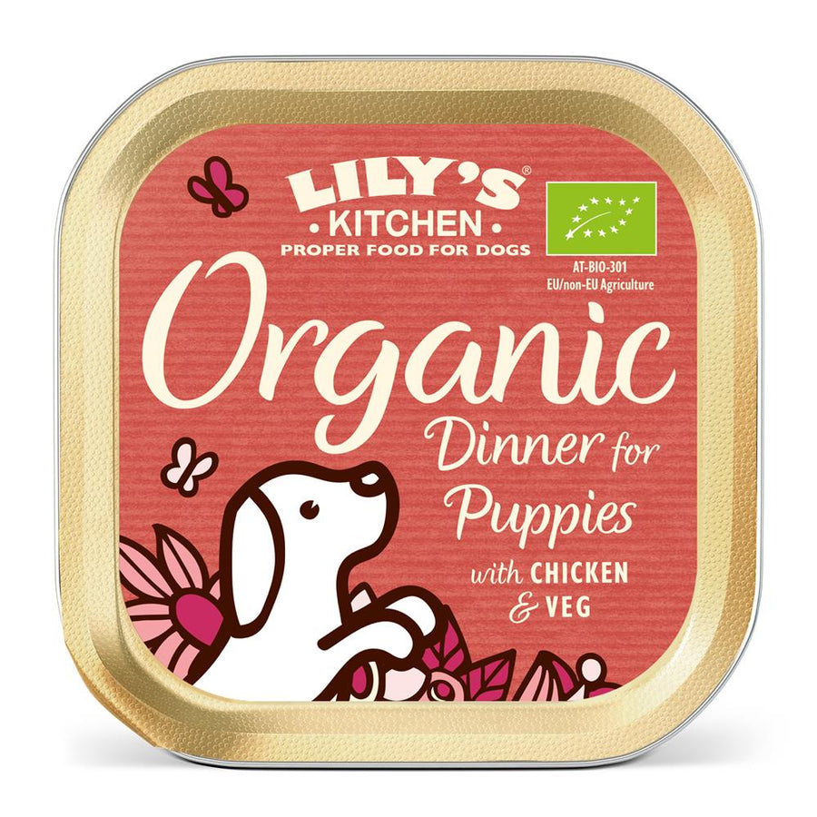 Organic Dinner for Puppies 150g