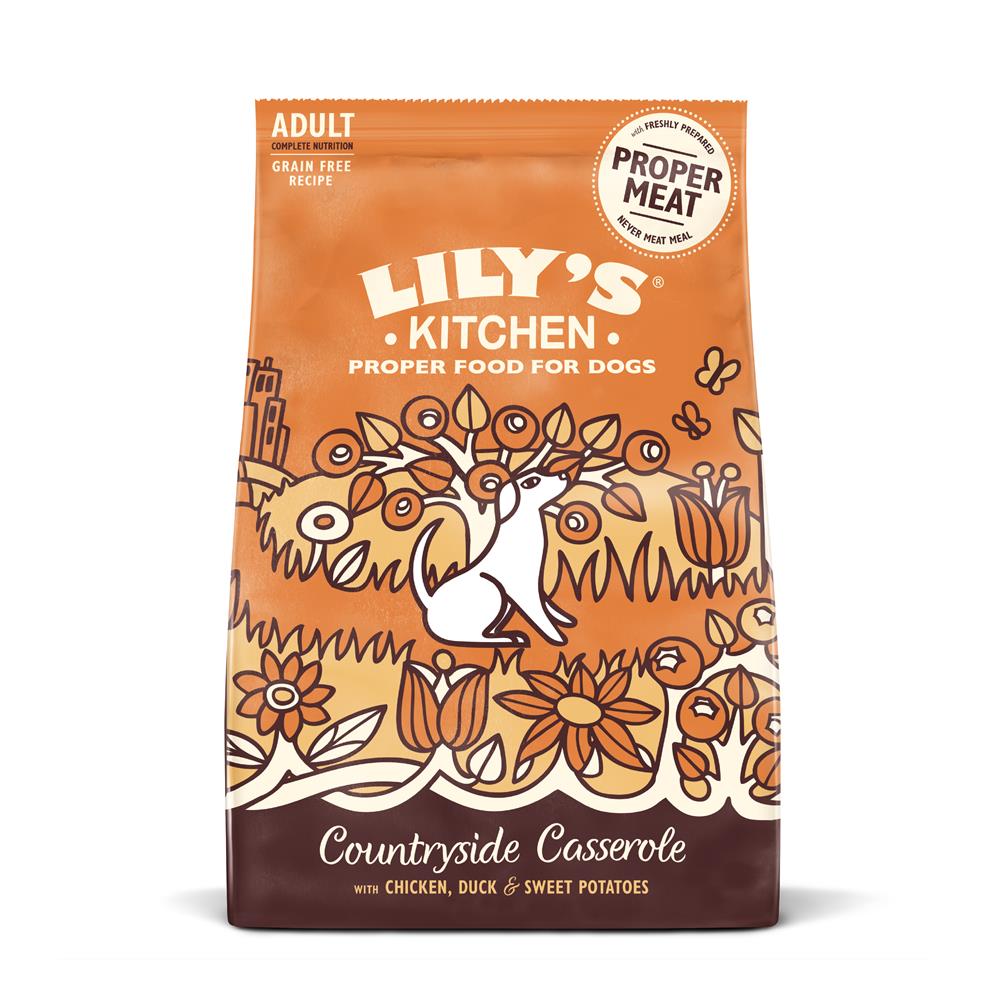 Chicken and Duck Complete Grain-Free Dry Food for Dogs 2.5kg