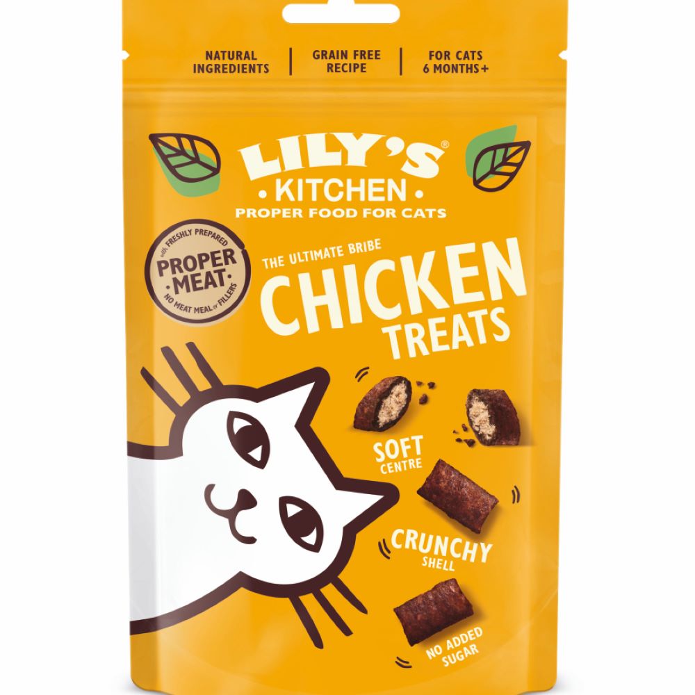 Chicken Pillow Treats for Cats 60g