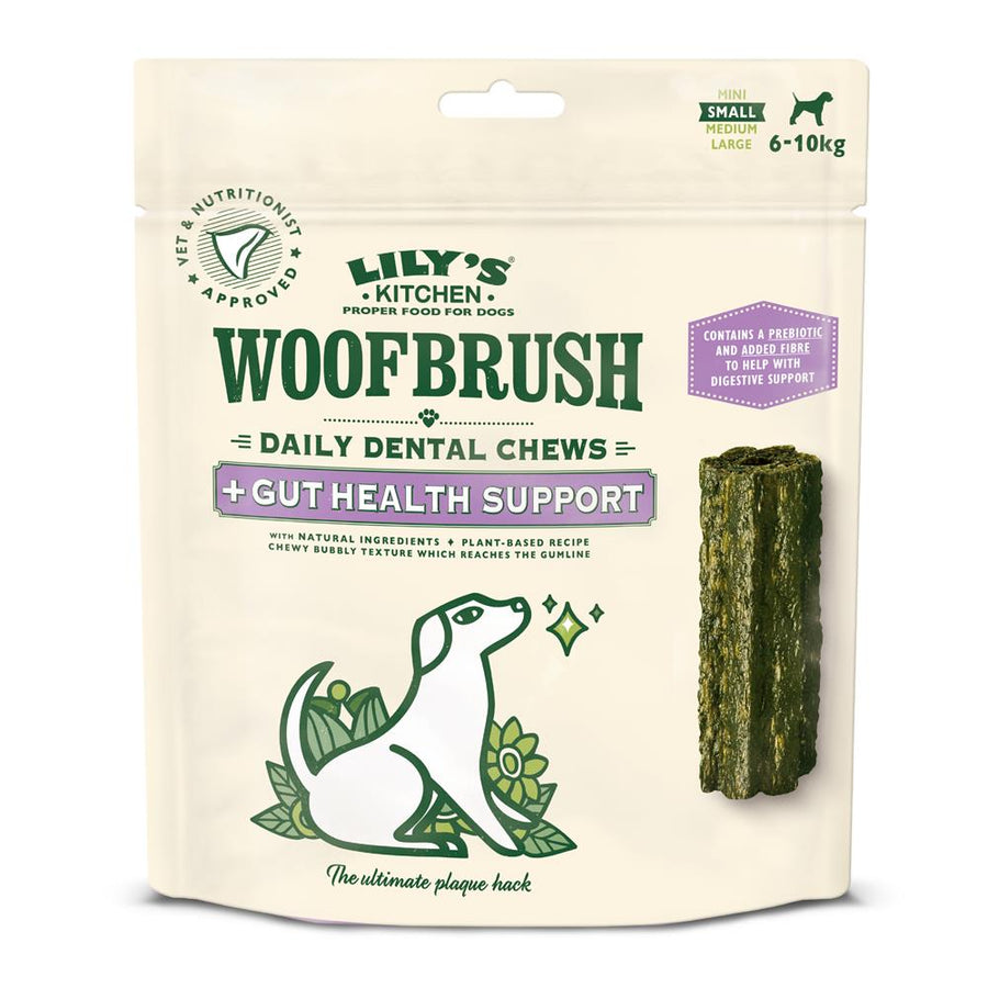 Woofbrush Gut Health Dental Chew Small Multipack 7x22g