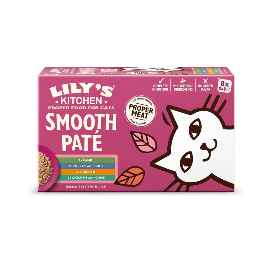 Smooth Pate Selection Multipack for Cats 8x85g