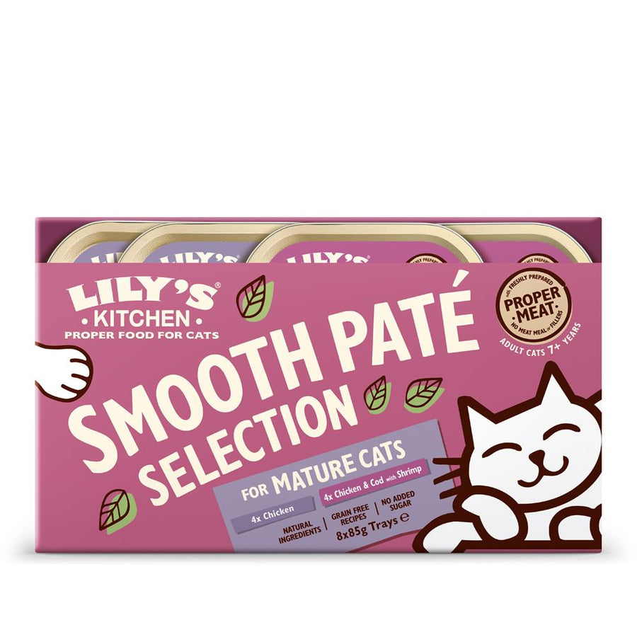 Cat Smooth Pate Multipack (8x85g) Pack