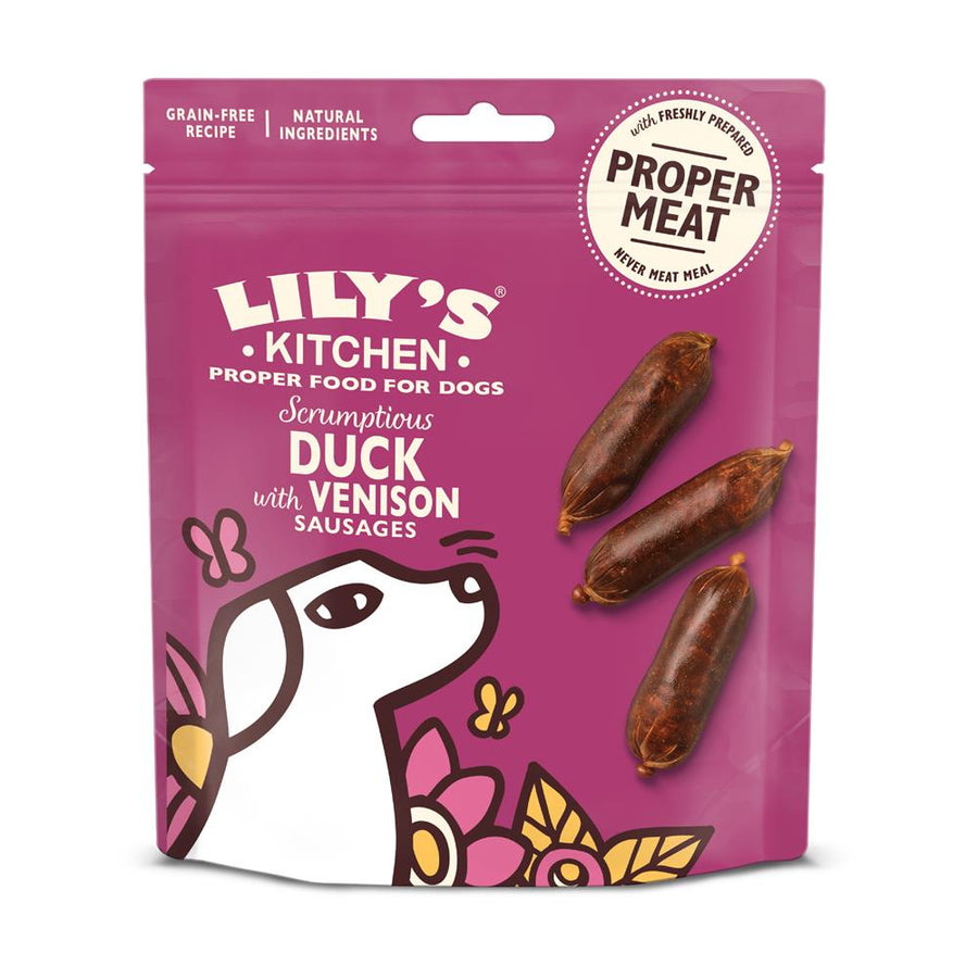 Duck and Venison Sausages 70g