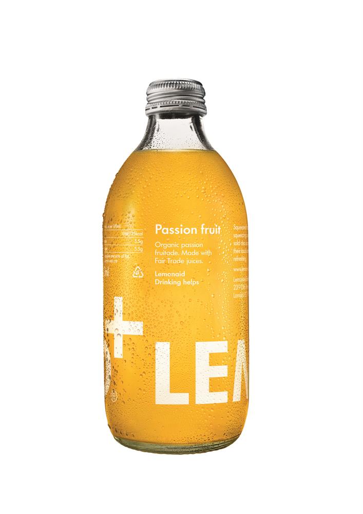 Lemonaid Passion Fruit Drink 330ml glass bottle