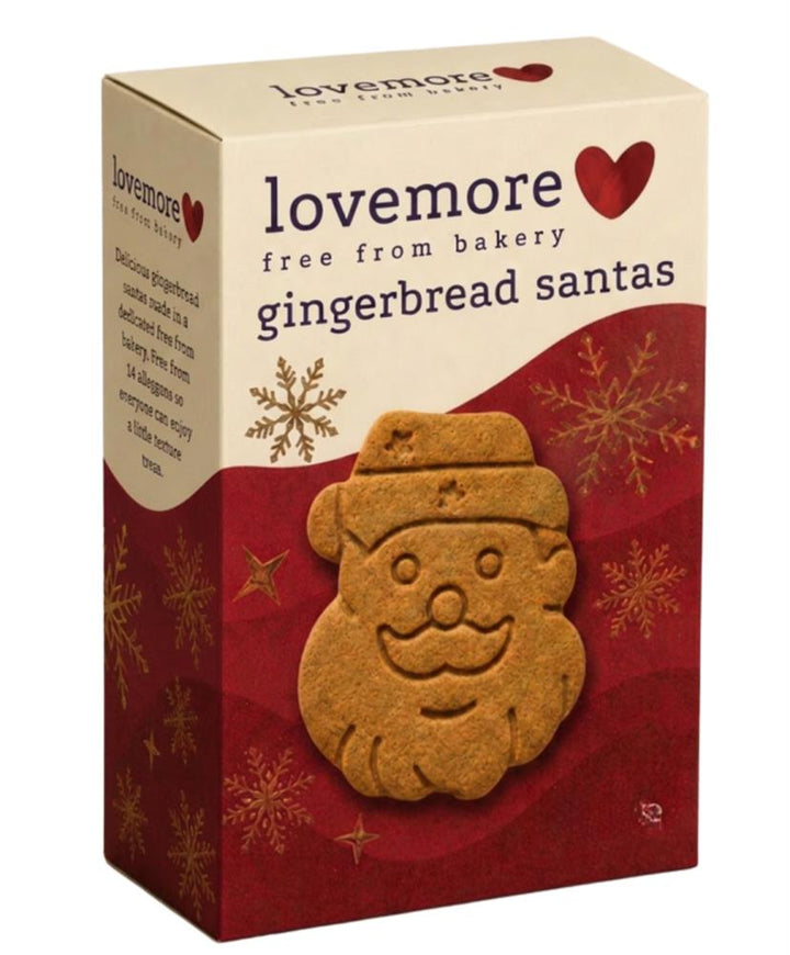 Lovemore Gluten Free Santa Gingerbread 195g