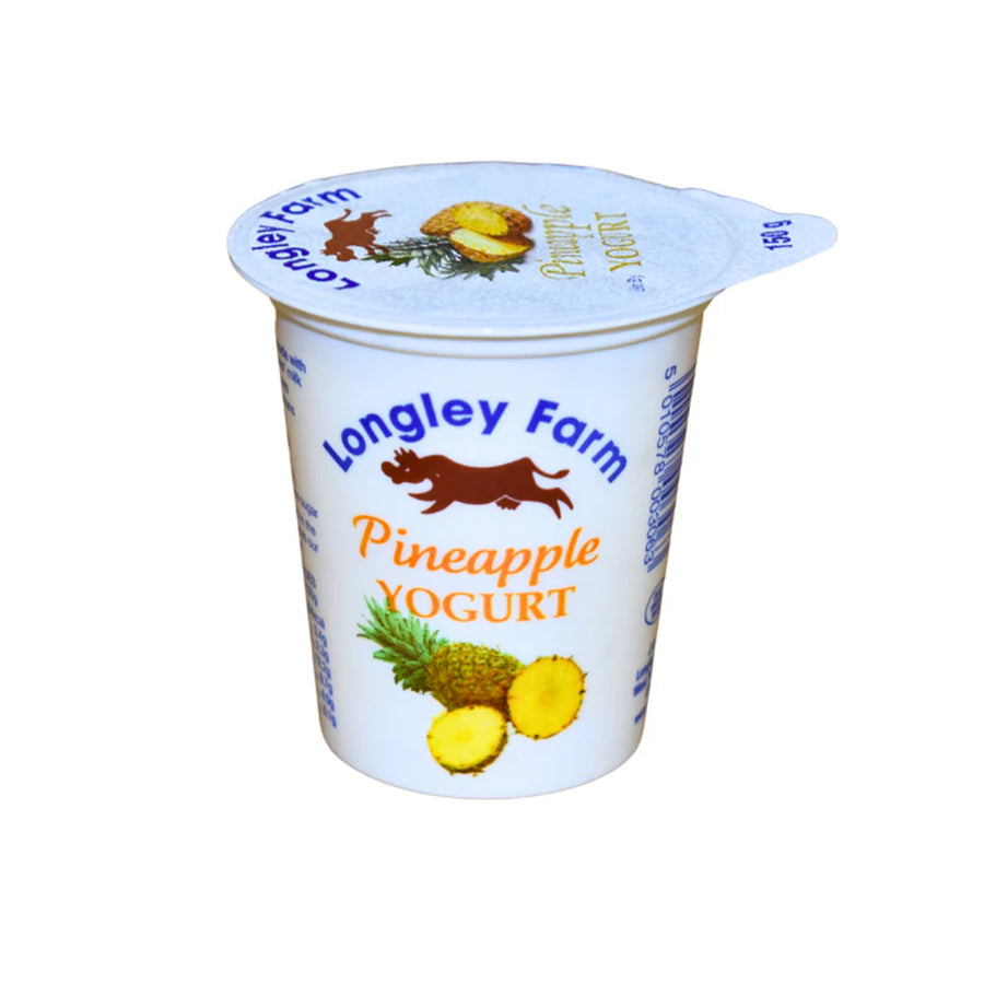Longley Farm Pineapple Live Yogurt 150g