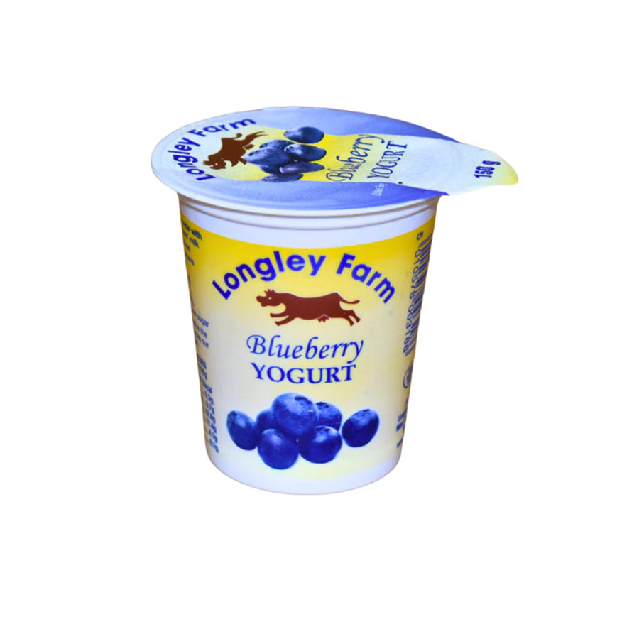 Longley Farm Blueberry Live Yogurt 150g