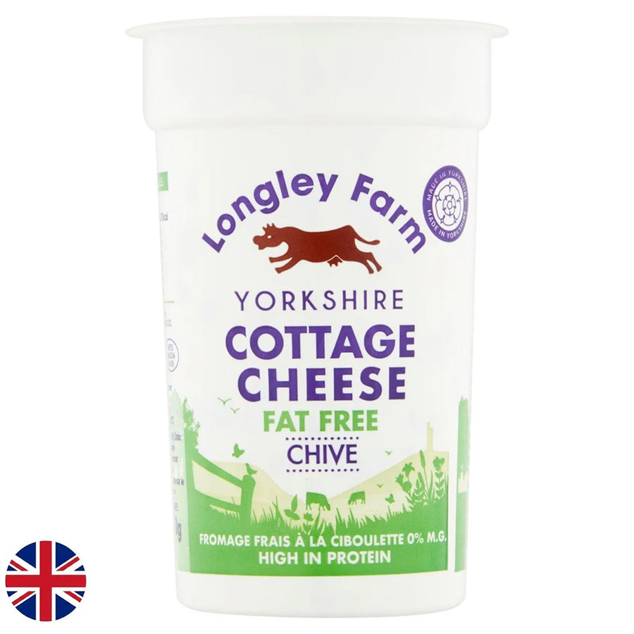 Longley Farm Cottage Cheese & Chives 250g