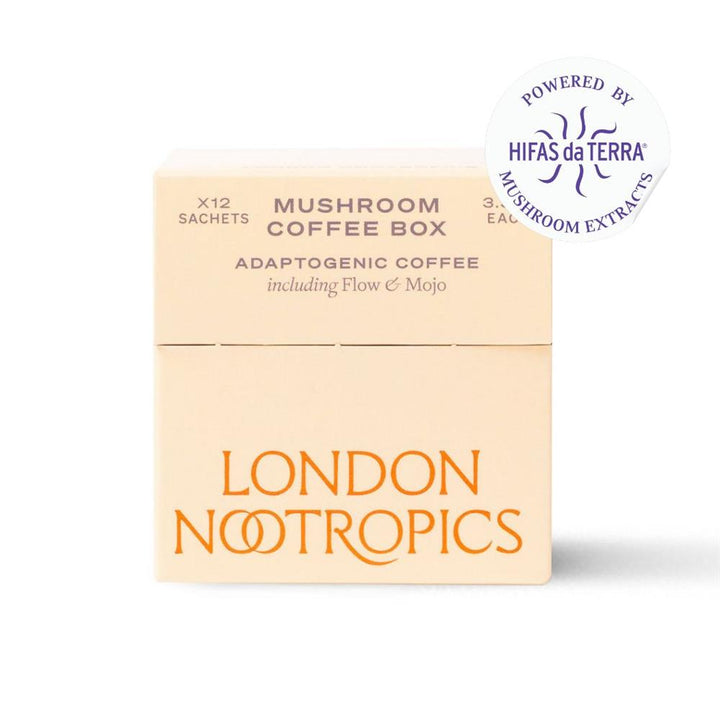 Lion's Mane mushroom & Cordyceps mushroom Coffee Blends 12 Sachets