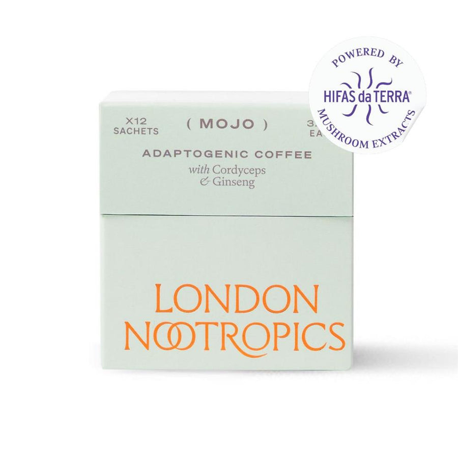 Adaptogenic coffee with Cordyceps & Siberian Ginseng 
12 Sachet