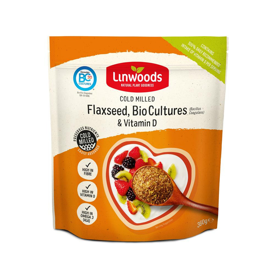 Linwoods Flaxseed Bio-cultures & Vitamin D 360g