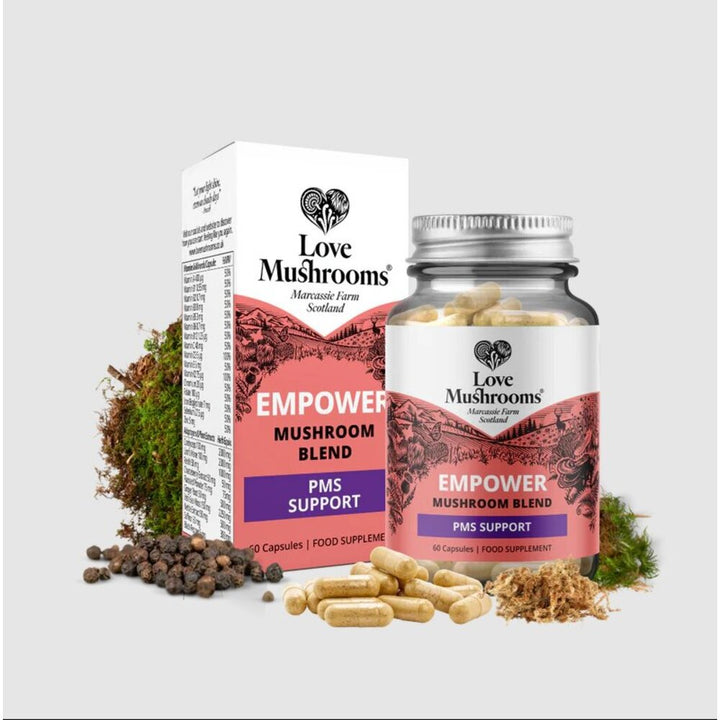 Love Mushrooms Empower PMS 60 capsules