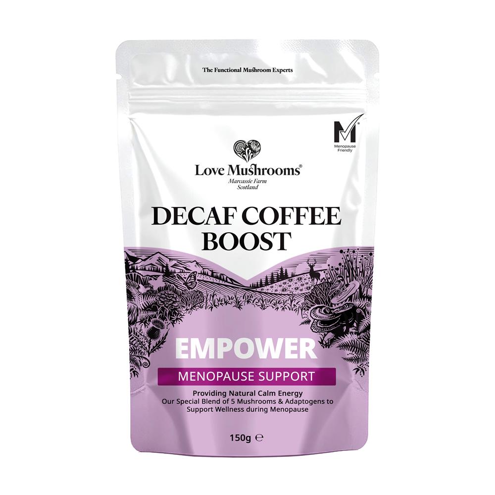 Love Mushrooms Empower Decaf Coffee Menopause 150g