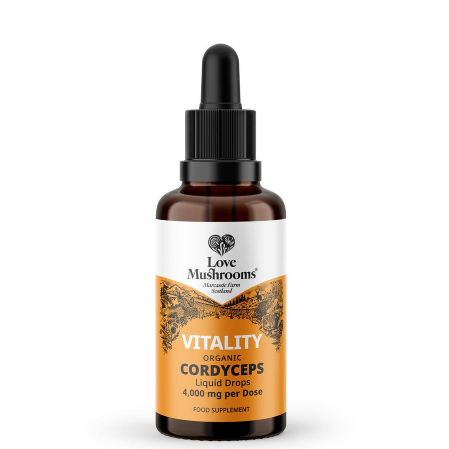 Love Mushrooms Cordyceps Liquid Drops 50ml - 4000mg