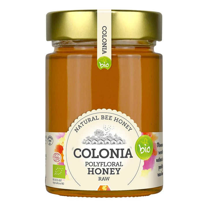 Colonia Organic Polifloral Raw Honey 420g