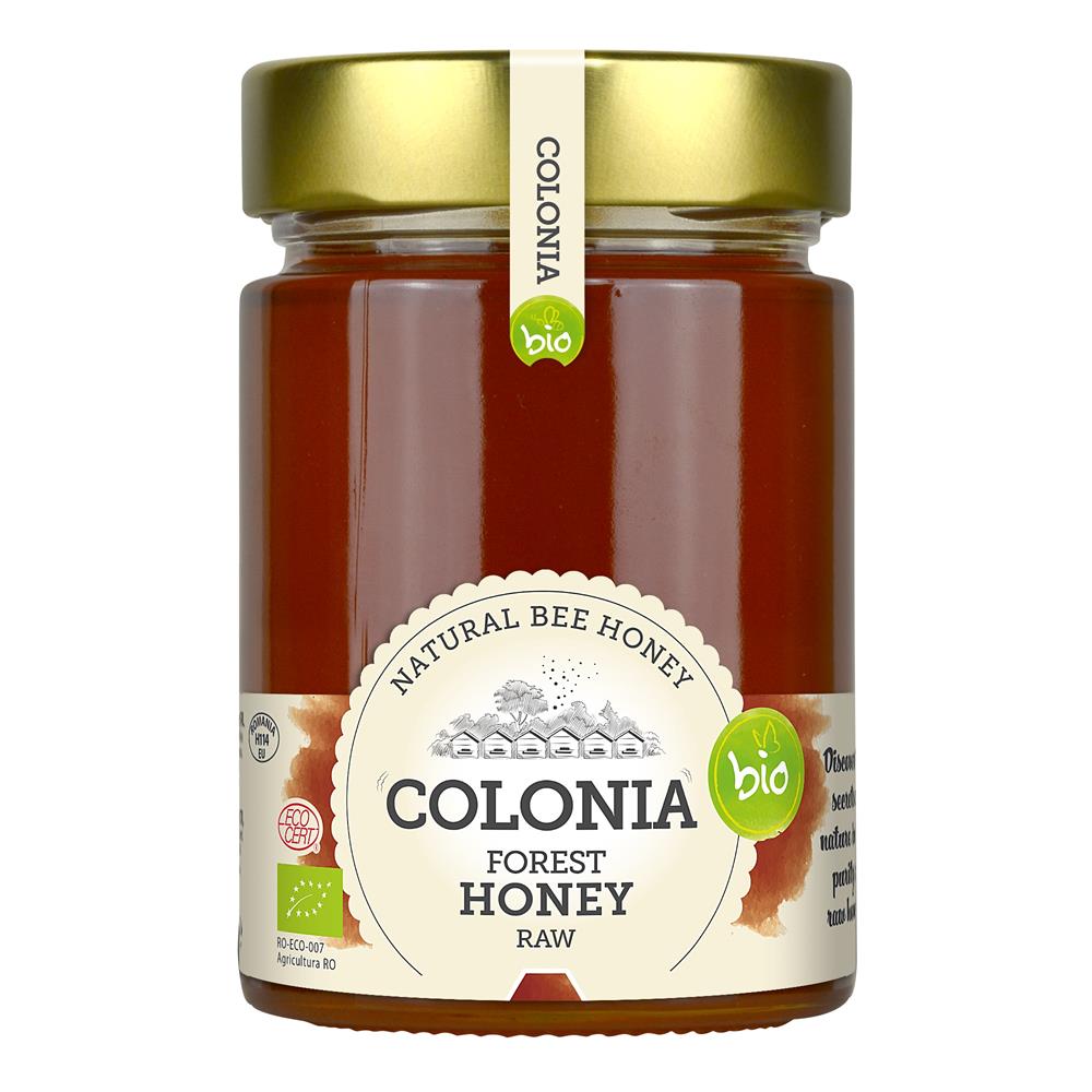Colonia Organic Forest Raw Honey 420g
