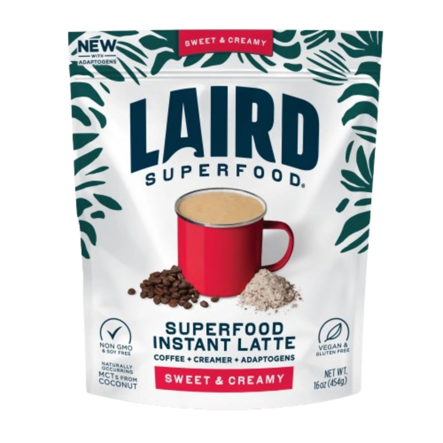 Laird Sweet and Creamy Instant Latte with Adaptogens 227g