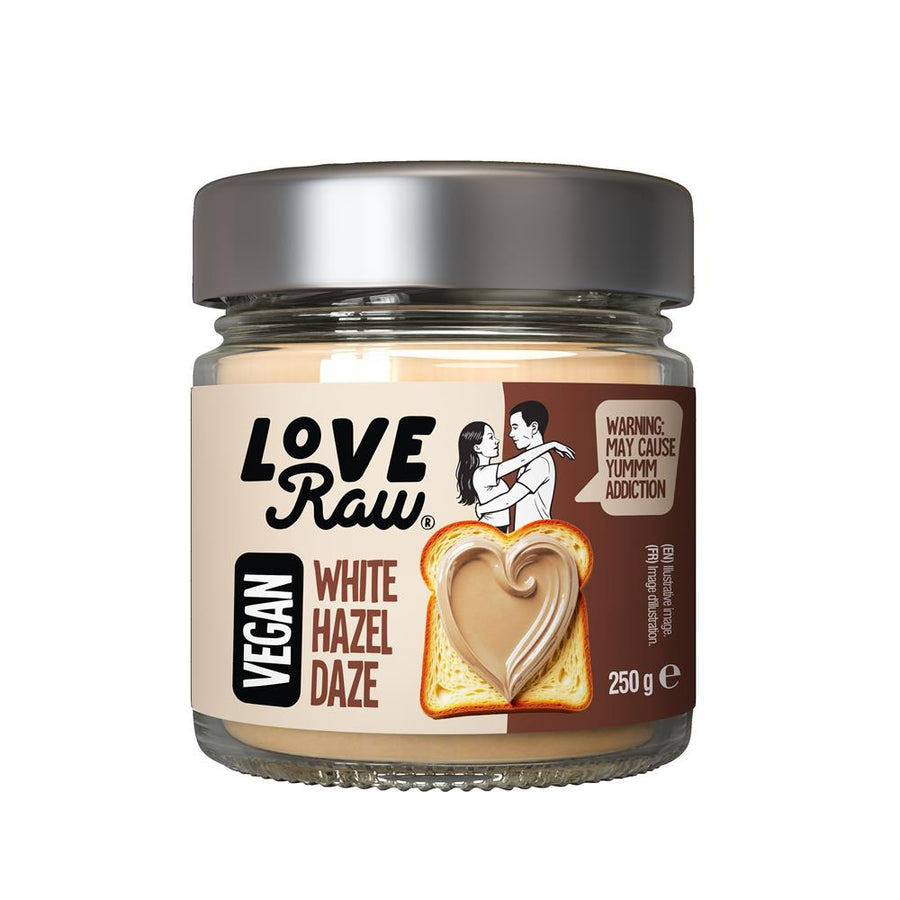 LoveRaw Hazelnut Spread White Hazel Daze 250g