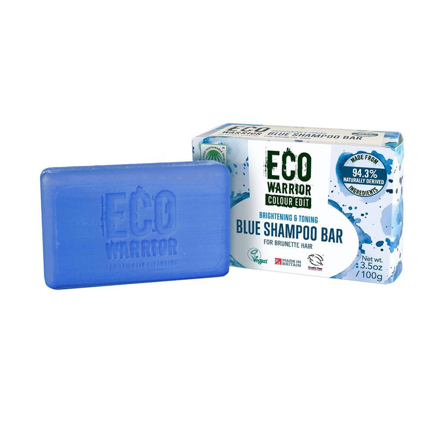 Eco Warrior Blue Shampoo Bar 100g