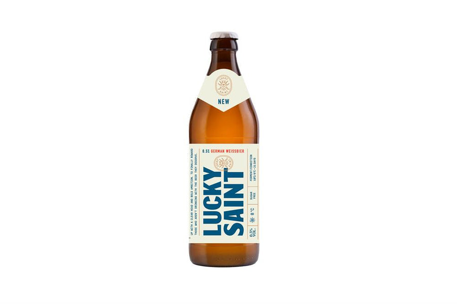 Lucky Saint Weissbier Bottle 500ml