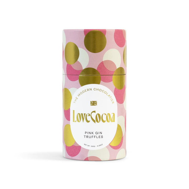 Love Cocoa Pink Gin Truffle Tube 150g
