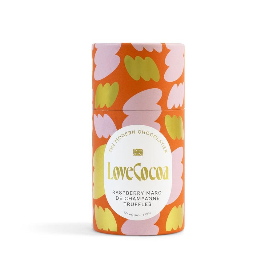 Love Cocoa Raspberry Marc de Champagne Tube 150g