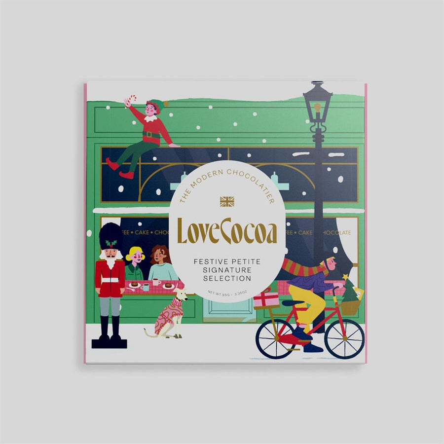 Love Cocoa Festive 9 Piece Selection Box 95g