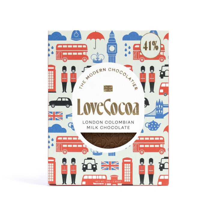Love Cocoa Colombian Milk London Bar 70g