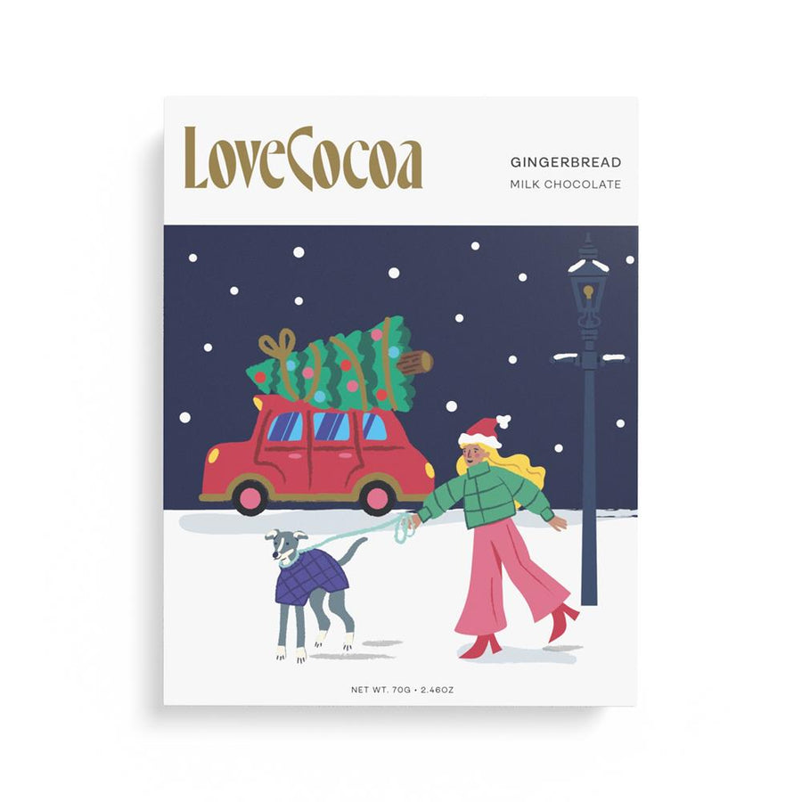 Love Cocoa Gingerbread Milk Chocolate 70g