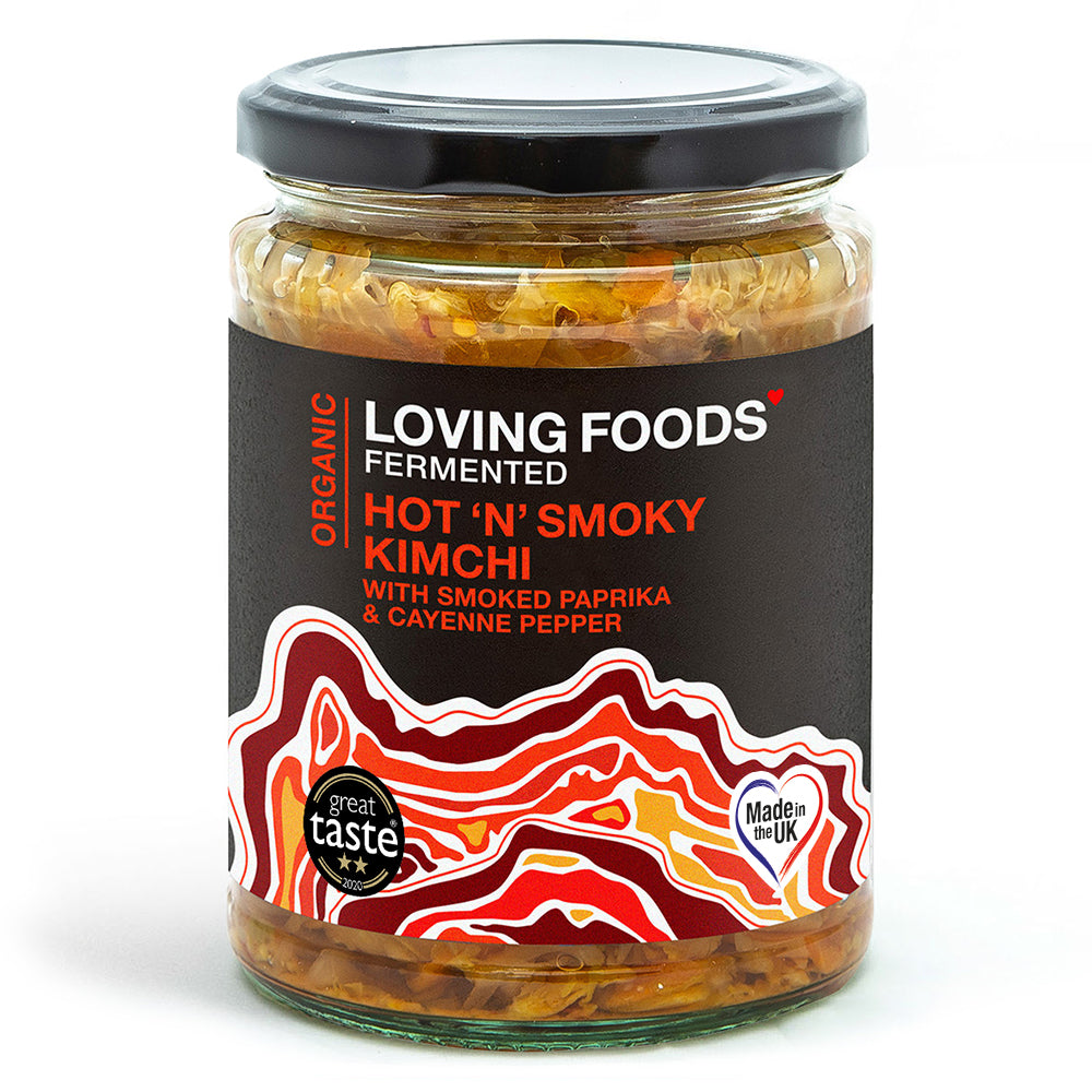 Organic Hot 'N' Smoky Kimchi 475g