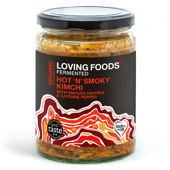 Organic Hot 'N' Smoky Kimchi 475g