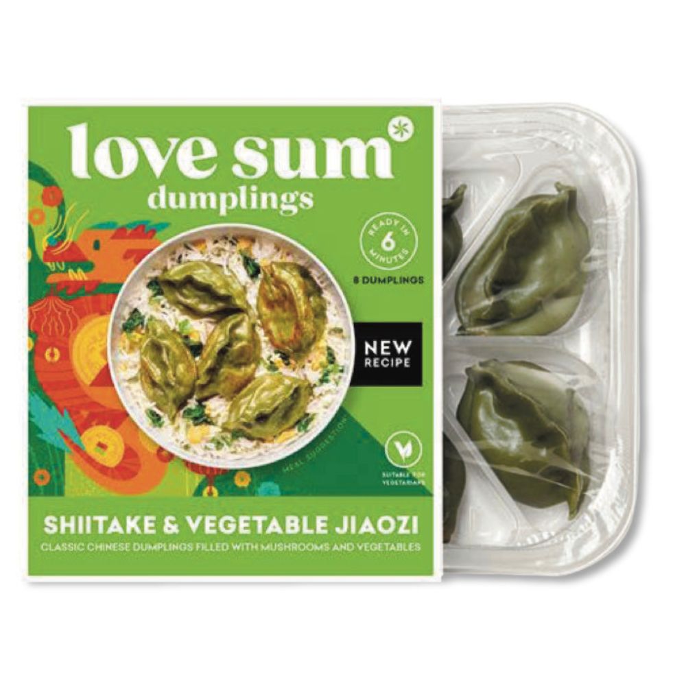 Love Sum Shiitake & Vegetable Jiaozi Dumplings 200g