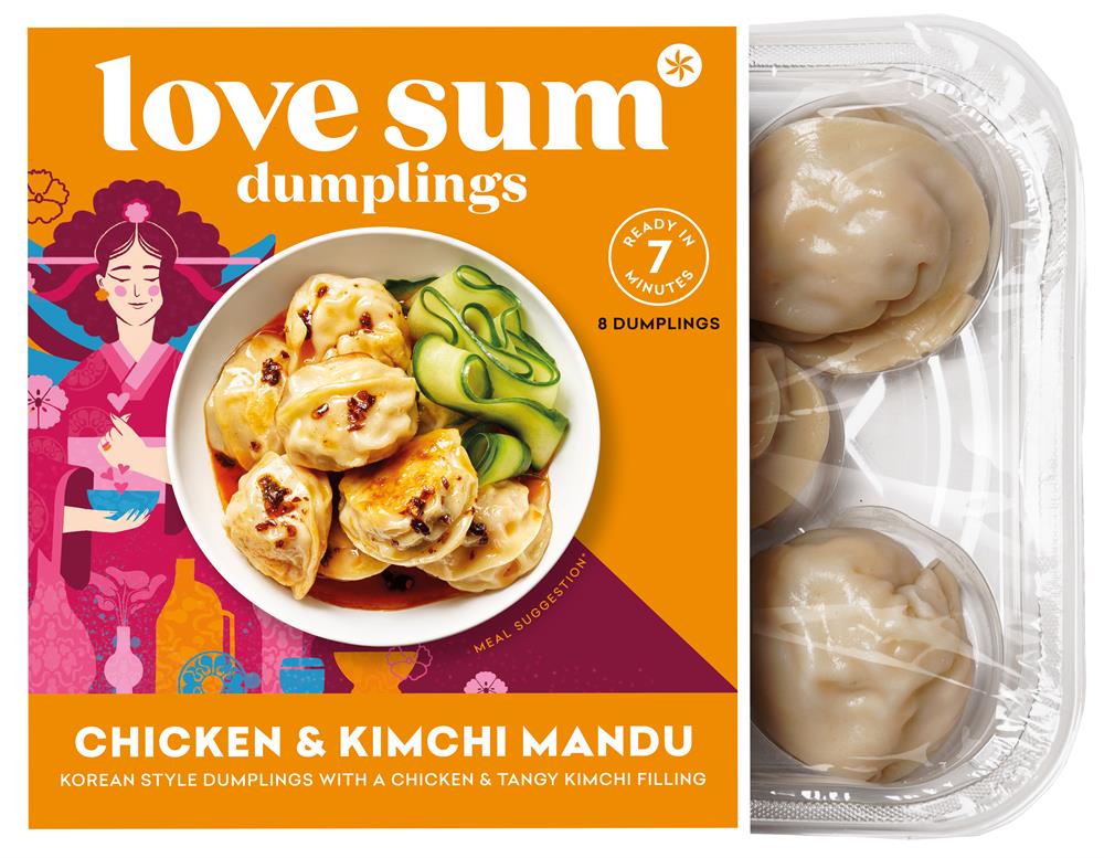Love Sum Chicken & Kimchi Mandu 240g