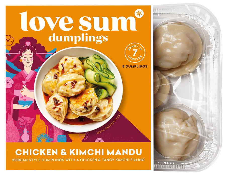 Love Sum Chicken & Kimchi Mandu 240g
