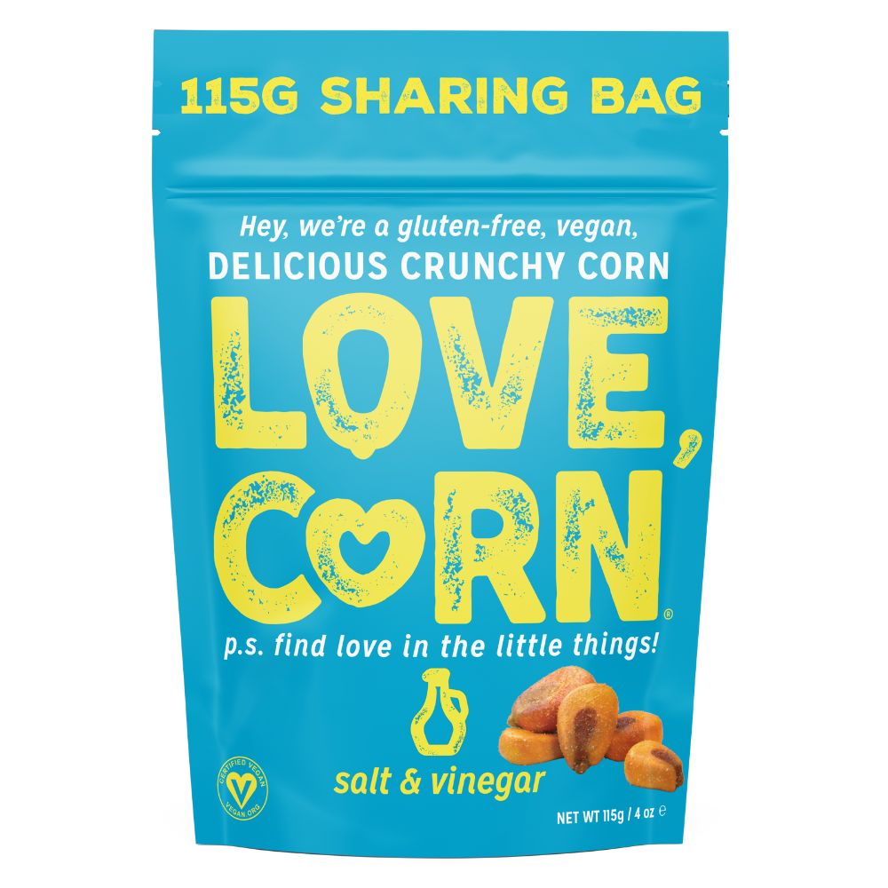 Salt & Vinegar Corn Snack 115g