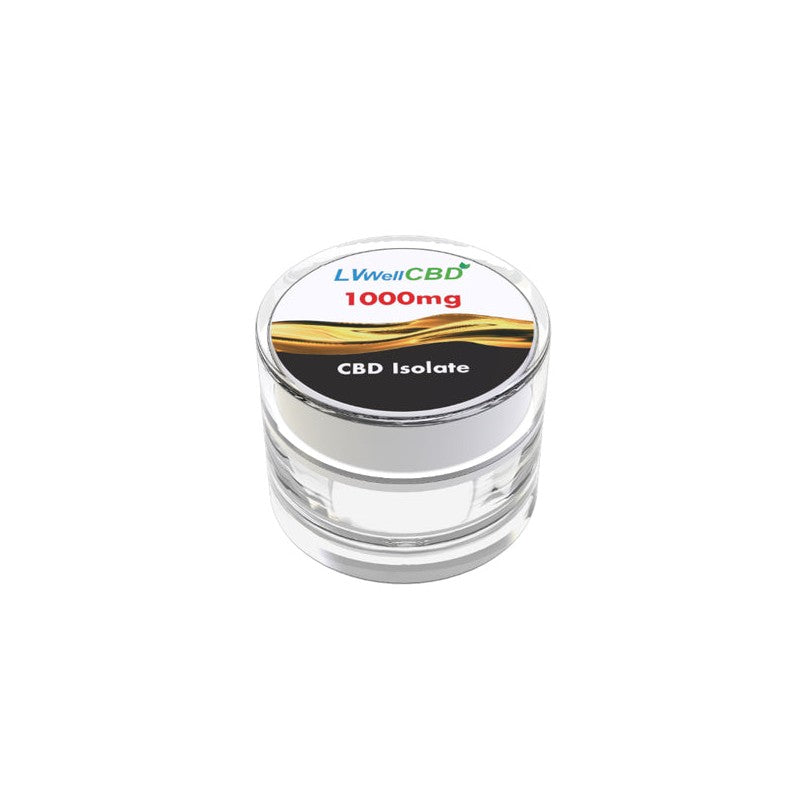 LVWell CBD 99%  Isolate 1000mg CBD
