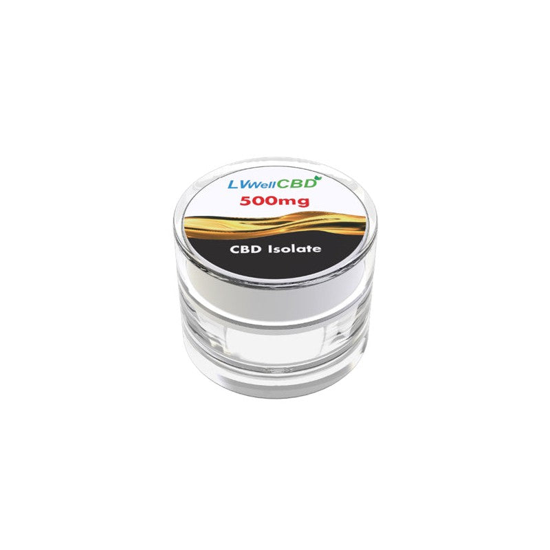LVWell CBD 99% Isolate 500mg CBD