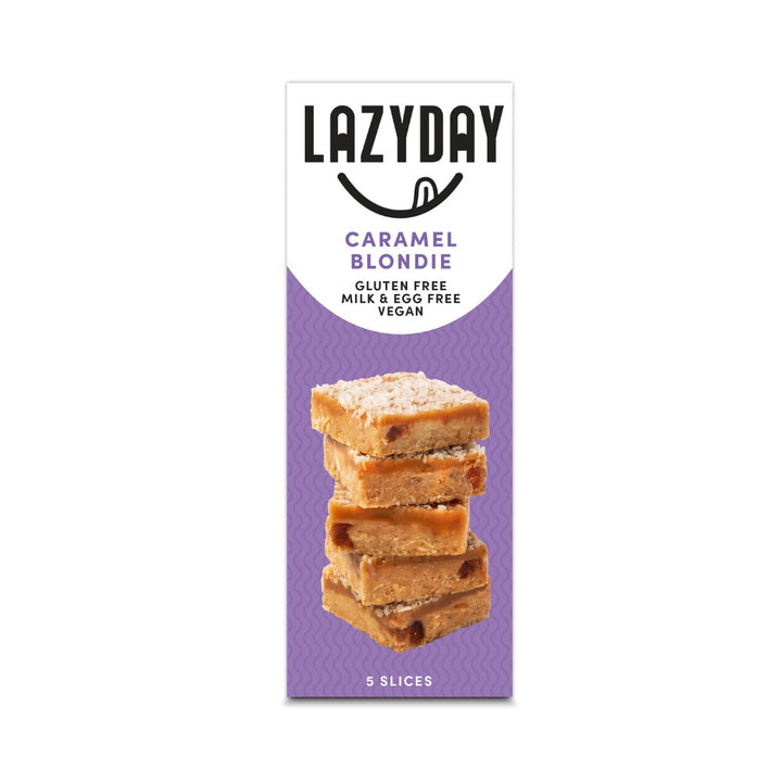 Lazy Days Vegan & Free From Caramel Blondie Stacker 150g