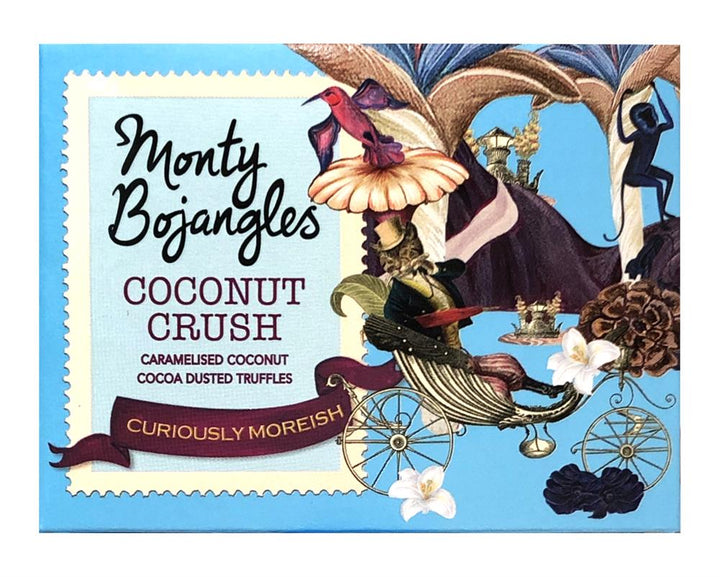 Coconut Crush Cocoa Dusted Truffles Gift Cube 100g