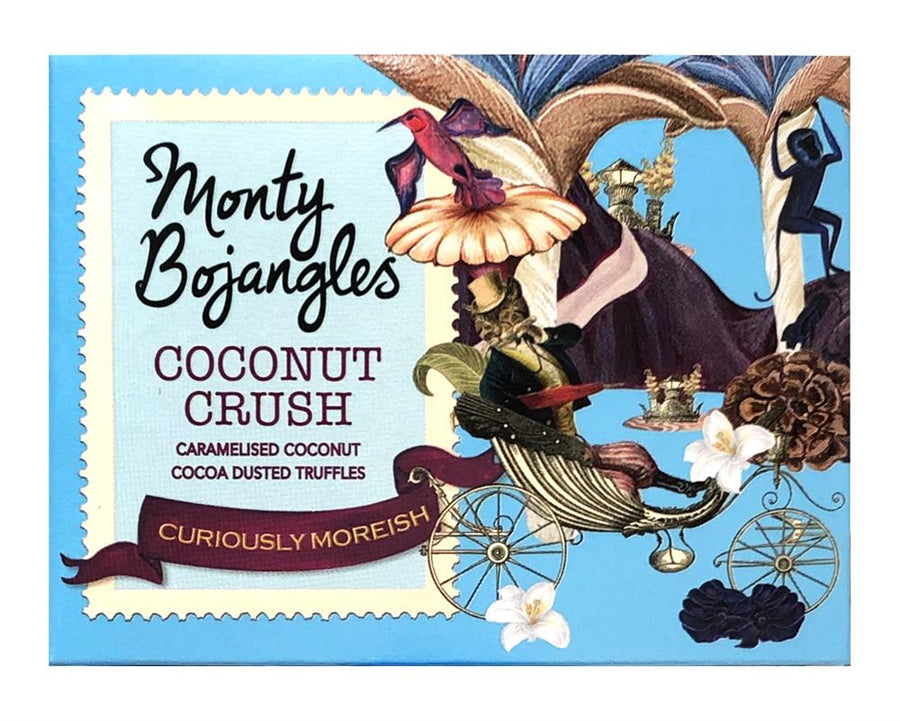 Coconut Crush Cocoa Dusted Truffles Gift Cube 100g