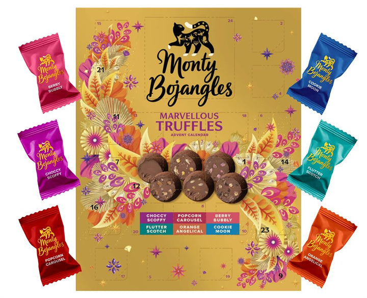 Marvellous Dusted Truffles Collection Premium Advent Calendar 235g