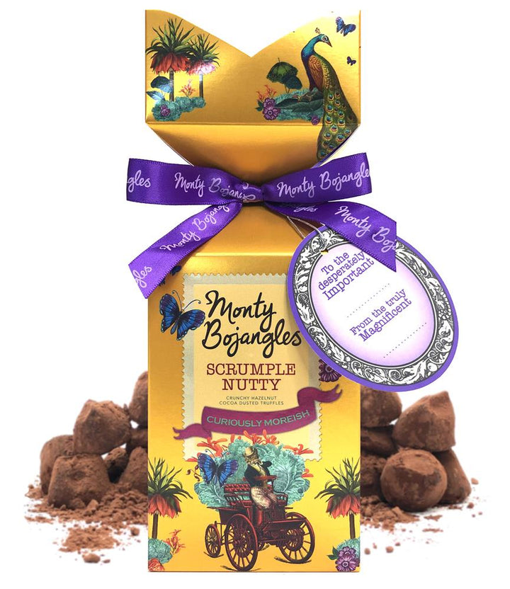 Scrumple Nutty Cocoa Dusted Truffles Tip Top Gift Box 150g