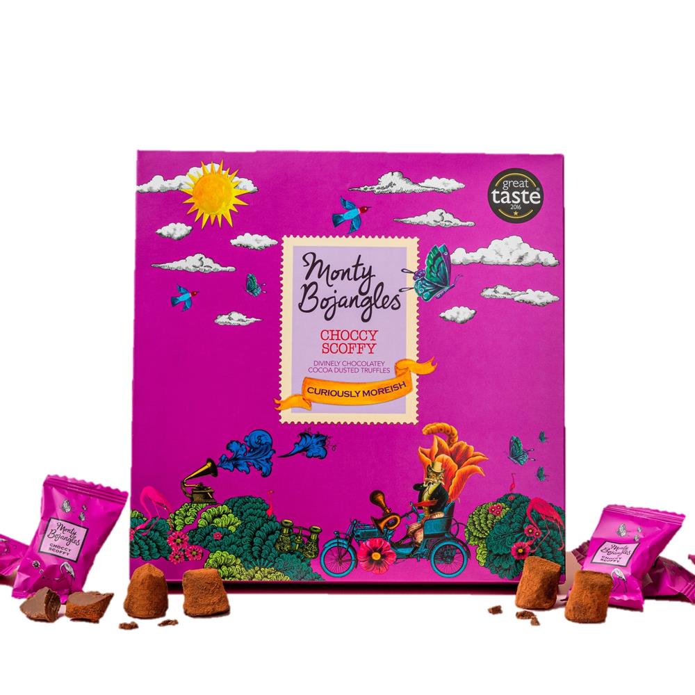 Choccy Scoffy Cocoa Dusted Truffles Glorious Gift Box 270g