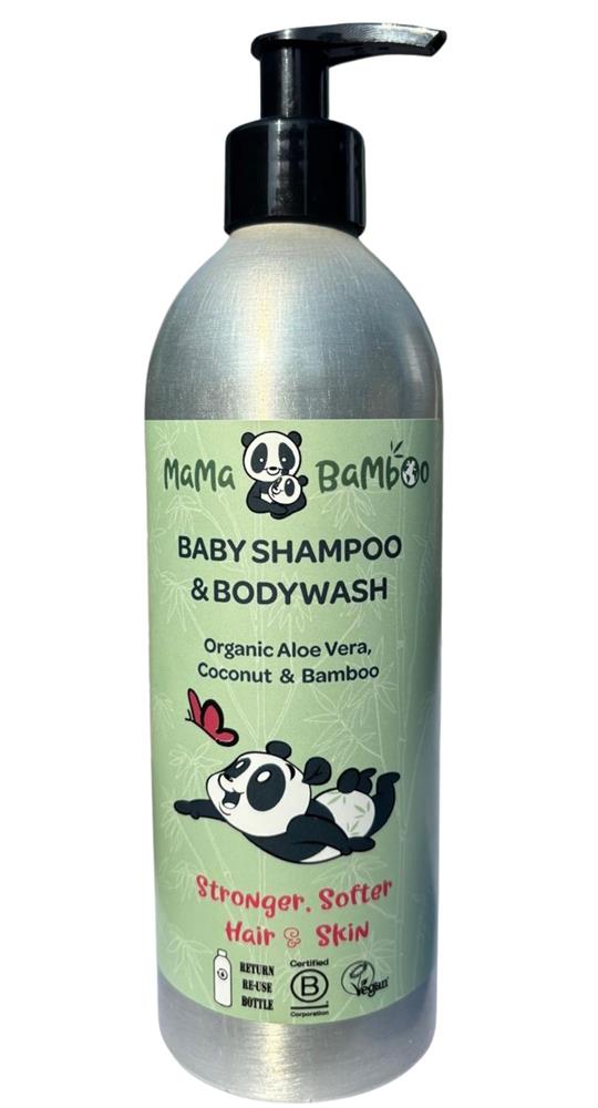 Mama Bamboo Organic Aloe & Bamboo Baby Shampoo