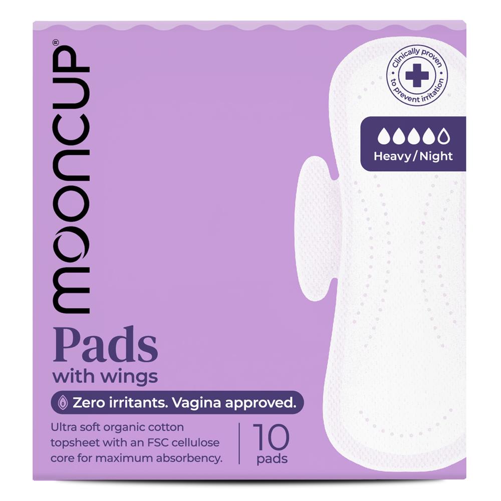 Mooncup Heavy / Night Pads with Wings