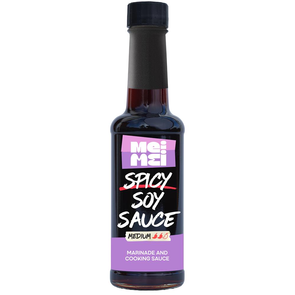 Mei Mei Spicy Dark Soy Stir Fry Sauce 185g
