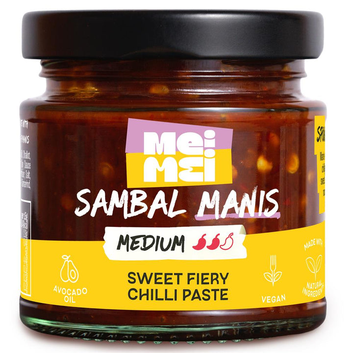 Mei Mei Sambal Manis with Avocado Oil 115g