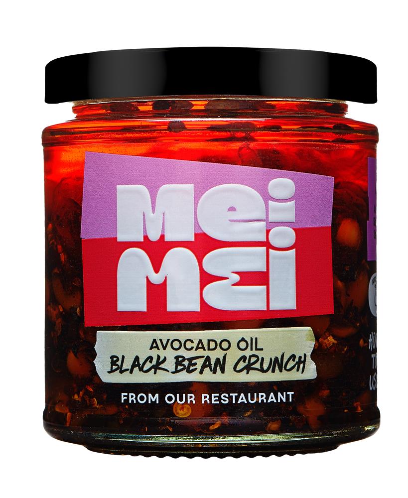 Mei Mei Black Bean Crunch with Avocado Oil 160g