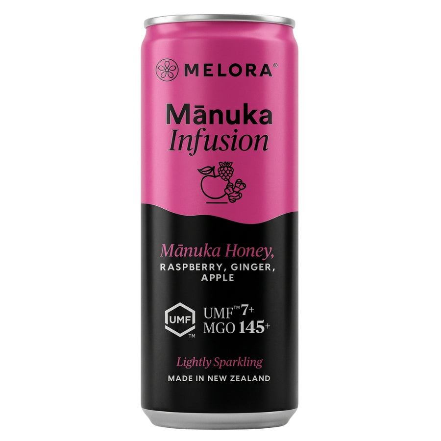 Melora Manuka Honey Raspberry & Ginger Spice Drink 250ml